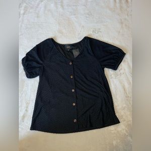 W5 black blouse